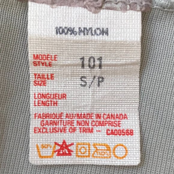 Vintage Light Blue Scallop Hem Skirt Liner Slip - Picture 7 of 9